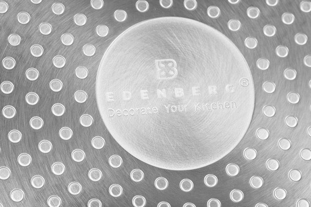 Ed&euml;nb&euml;rg EB-791 Black Line Koekenpan Keramisch - 16 cm - Alle Warmtebronnen - Anti-aanbaklaag!